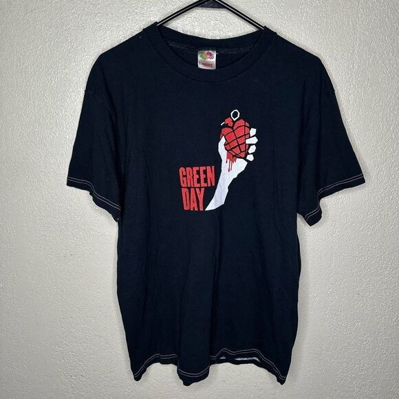 Green Day American Idiot 2004 Tour T Shirt Size L - Picture 2 of 6